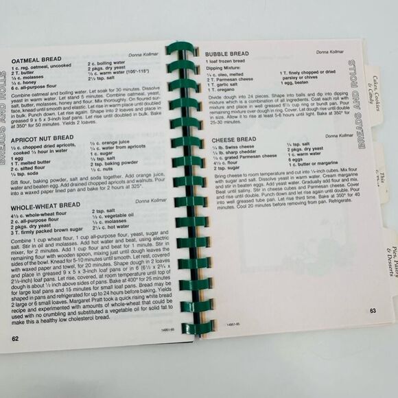 First Assembly of God Church Womens Ministries Cookbook Arnold, Pennsylvania VTG - Picture 8 of 10